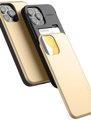 Sky Slide Bumper Case for iPhone 11 Pro Max - Gold