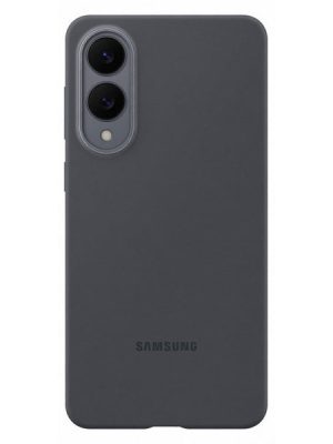 Samsung Silicone Case for Galaxy S25 Edge (Black)