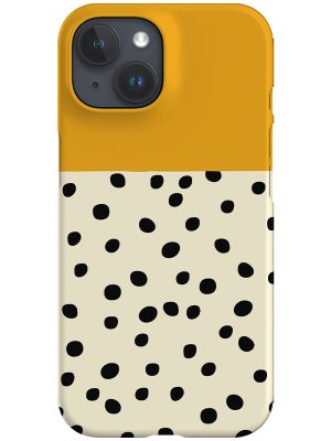 Geo Dots Phone Case (Yellow)