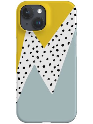 Thunderbolt Phone Case (Yellow & Blue)