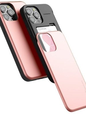 Sky Slide Bumper Case for iPhone 13 Pro - Rose Gold