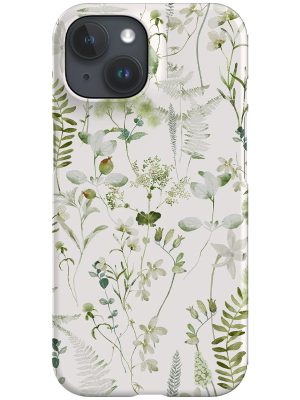 Midsummer Garden Herbs By Uta Naumann Phone Case (White)