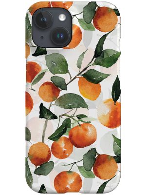Watercolour Citrus Oranges By Uta Naumann Phone Case (White)