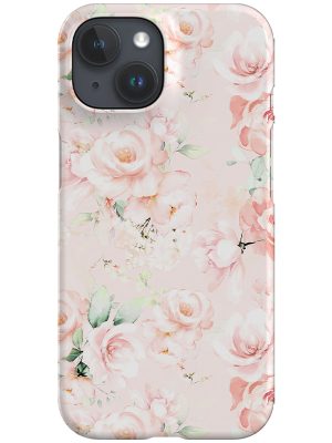 Soft Pink Rose Blooms By Uta Naumann Phone Case (Pink)