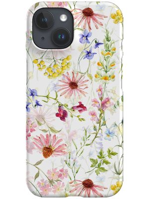 Midsummer Flowers By Uta Naumann Phone Case (White)