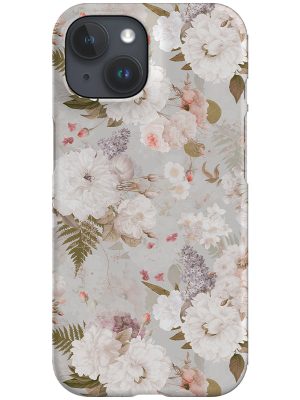 Romantic Camellia Flowers By Uta Naumann Phone Case (Grey)