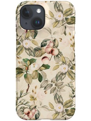 Vintage Magnolia Flowers By Uta Naumann Phone Case (Cream)