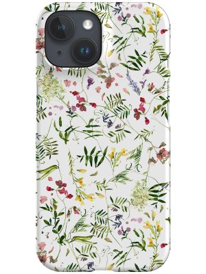 Garden Flowers By Uta Naumann Phone Case (White)