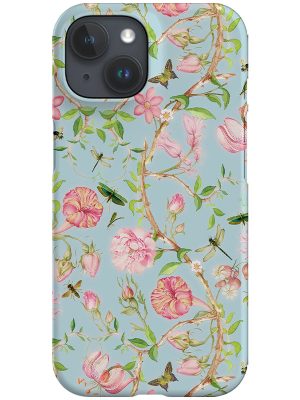 Antique Chinoiserie By Uta Naumann Phone Case (Blue)