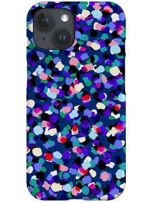Party Spot by Rachel Parker Phone Case (Royal Blue)