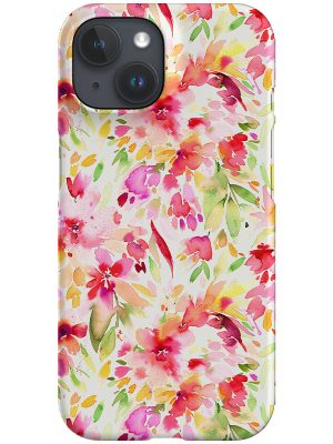 Artistic Tropical Floral By Ninola Design Phone Case (Lime)