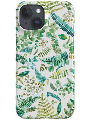 Botanical Collection By Ninola Design Phone Case (Green)