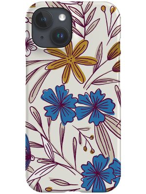 Dolores By Amy MacCready Phone Case (Maroon)