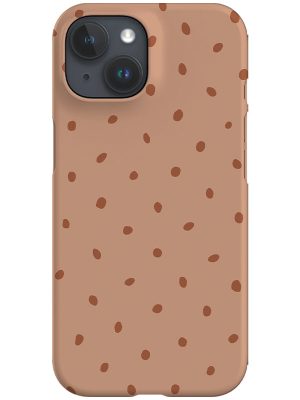 Drift Dots Phone Case (Clay Terracotta)