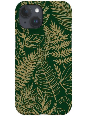 Ferns By Maria Galybina Phone Case (Green)