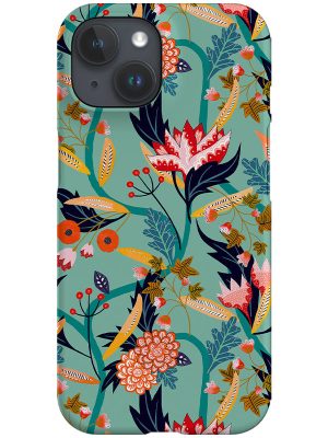 Eastern Delight by Rachel Parker Phone Case (Mint Green)