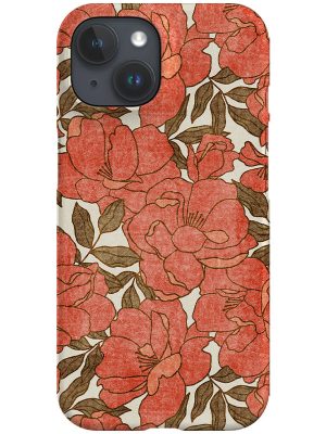 Floribunda By Amy MacCready Phone Case (Red)