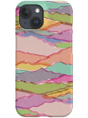 Mountain Colours by Cecilia Mok Phone Case (Rainbow)