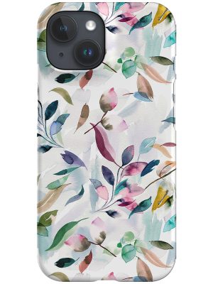 Mystic Leaves By Ninola Design Phone Case (Elegant)