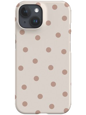 Quiet Dots Phone Case (Pale Terracotta)