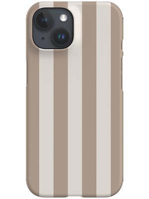 Quiet Line Stripe Phone Case (Clay Taupe)