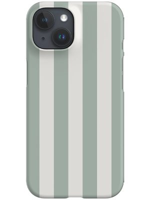 Quiet Line Stripe Phone Case (Sea Mist)