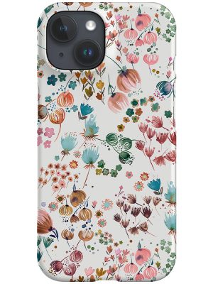 Spring Floral Buds By Ninola Design Phone Case (Pink)