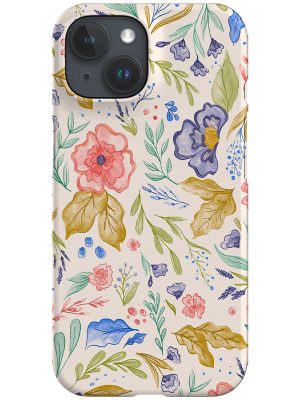 Spring Meadow by Becca Story Smith Phone Case (Beige)