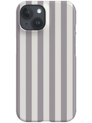 Still Line Stripe Phone Case (Dusty Lavender)