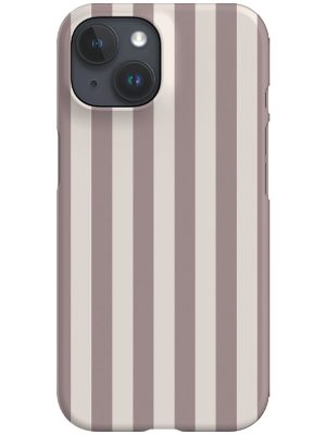 Still Line Stripe Phone Case (Dusty Mauve)
