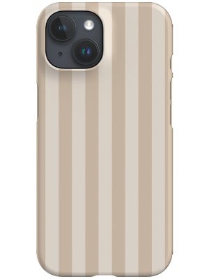 Still Line Stripe Phone Case (Light Cream)