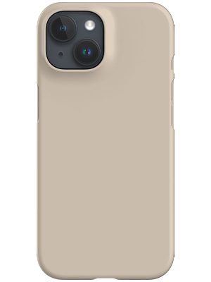 Still Tone Block Colour Phone Case (Pale Oat)