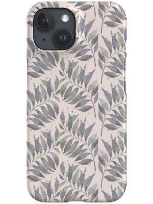 Watercolour Palm Leaf By Rebecca Elfast Phone Case (Beige)