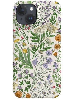 Wildflowers by Denes Anna Design Phone Case (White)