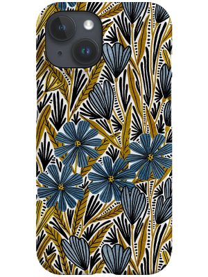 Willa By Amy MacCready Phone Case (Blue and Yellow)