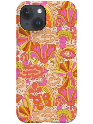 Groovy Dream By Rebecca Elfast Phone Case (Pink)