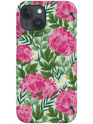Peonies By Maria Galybina Phone Case (Pink)