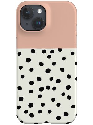 Geo Dots Phone Case (Peach)