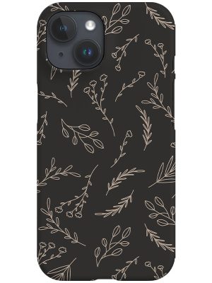 Line Art Olives Phone Case (Ash)