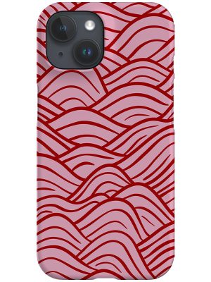 Waves Phone Case (Pink)