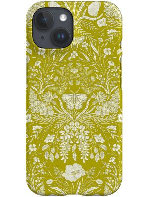 Wildflower Botanical by Denes Anna Design Phone Case (Lime)