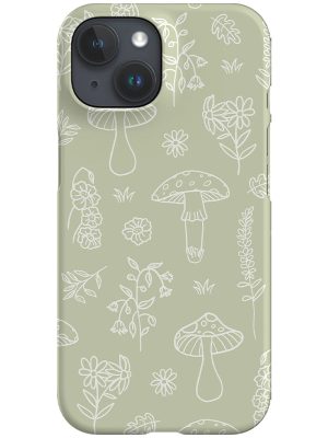 Cottagecore Botanical Phone Case (Sage Green)