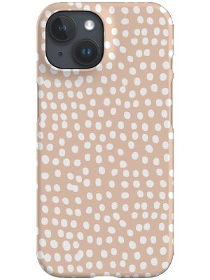 Dots Colour Trend Phone Case (Nude Pink)