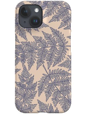 Fern Scatter Phone Case (Blue)