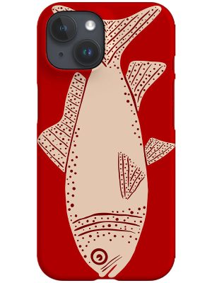Fish Phone Case (Red)