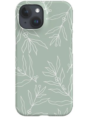 Harvest Line Art Phone Case (Mint)