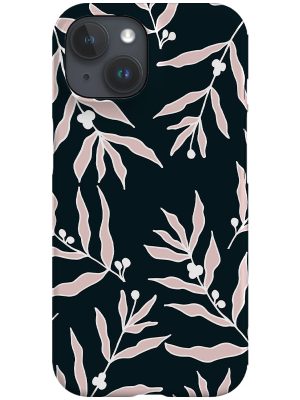 Harvest Line Art Phone Case (Dark Green)
