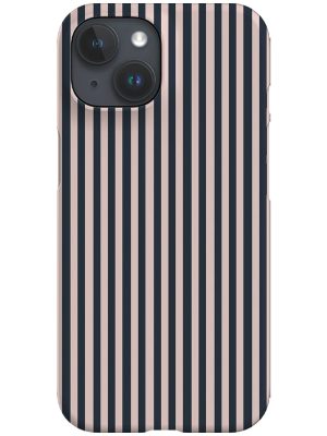 Line Study Stripes Phone Case (Pale Blush Ink)