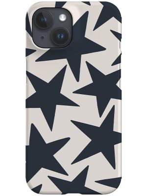 Minimalist Stars Phone Case (Shell White)
