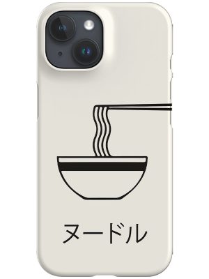 Noodle Bowl Phone Case (Cream)